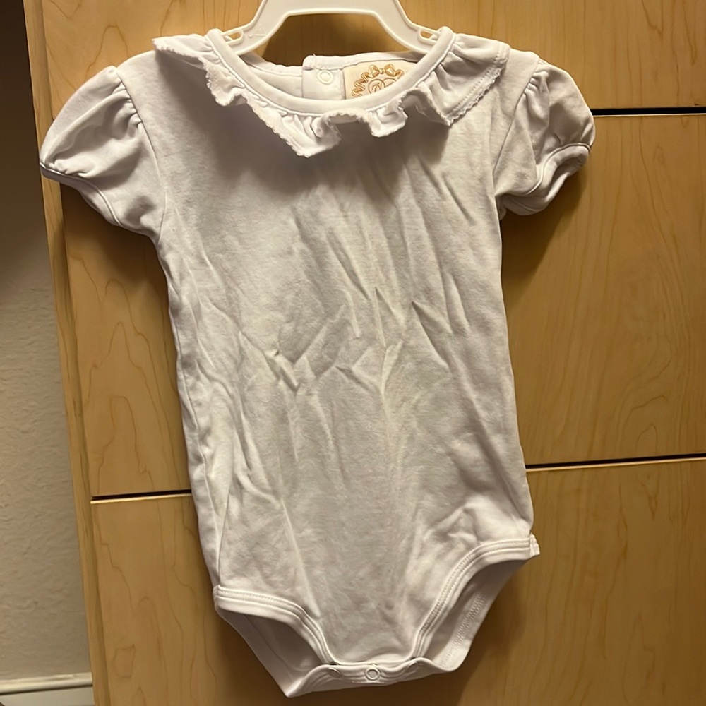 Beaufort bonnet white onesie